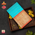 Sky Blue Silk Saree