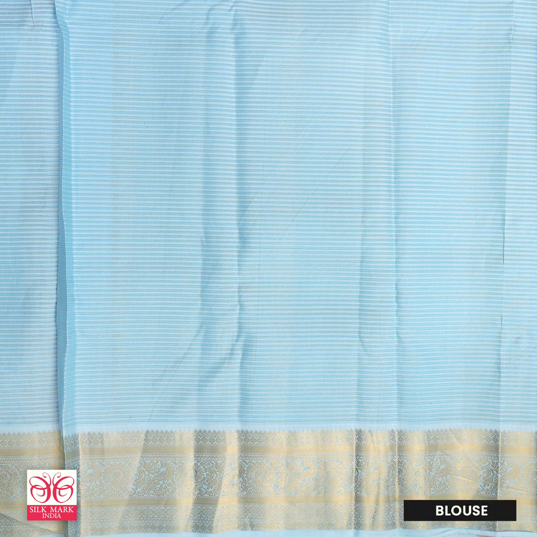 Megenta Purple With Light Blue Kanchipuram Pure Soft Silk Saree