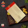 Red Gold Zari Silk Saree