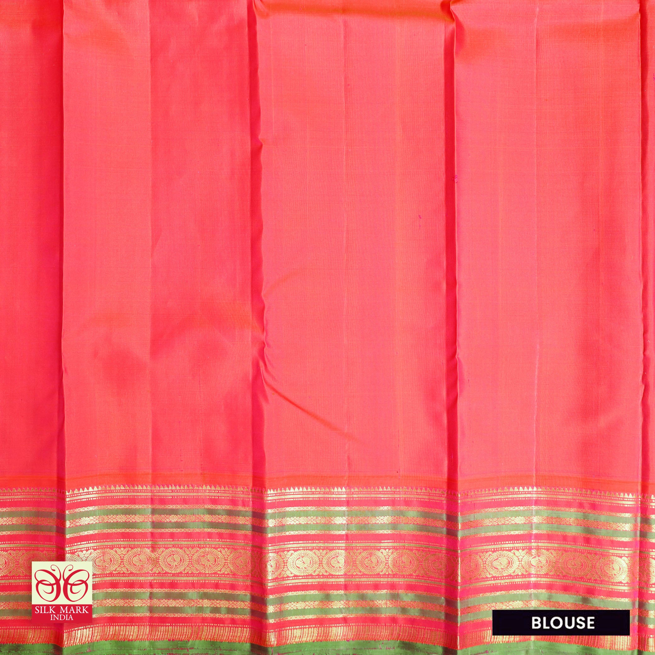 Violet With Pink Gold Zeri  Arani Wedding silk Saree