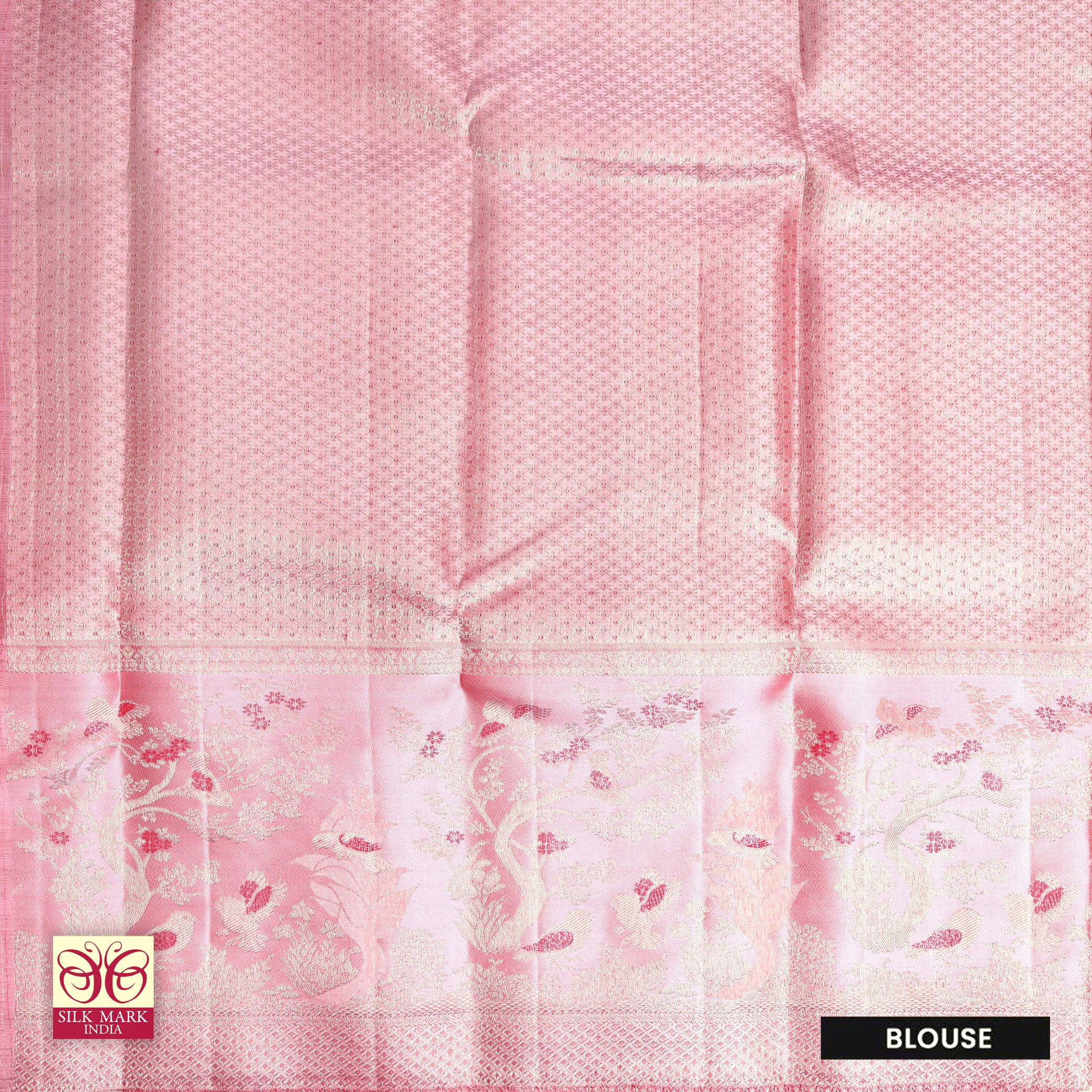 Red With Light Pink  Subalaya Wedding Silk Saree