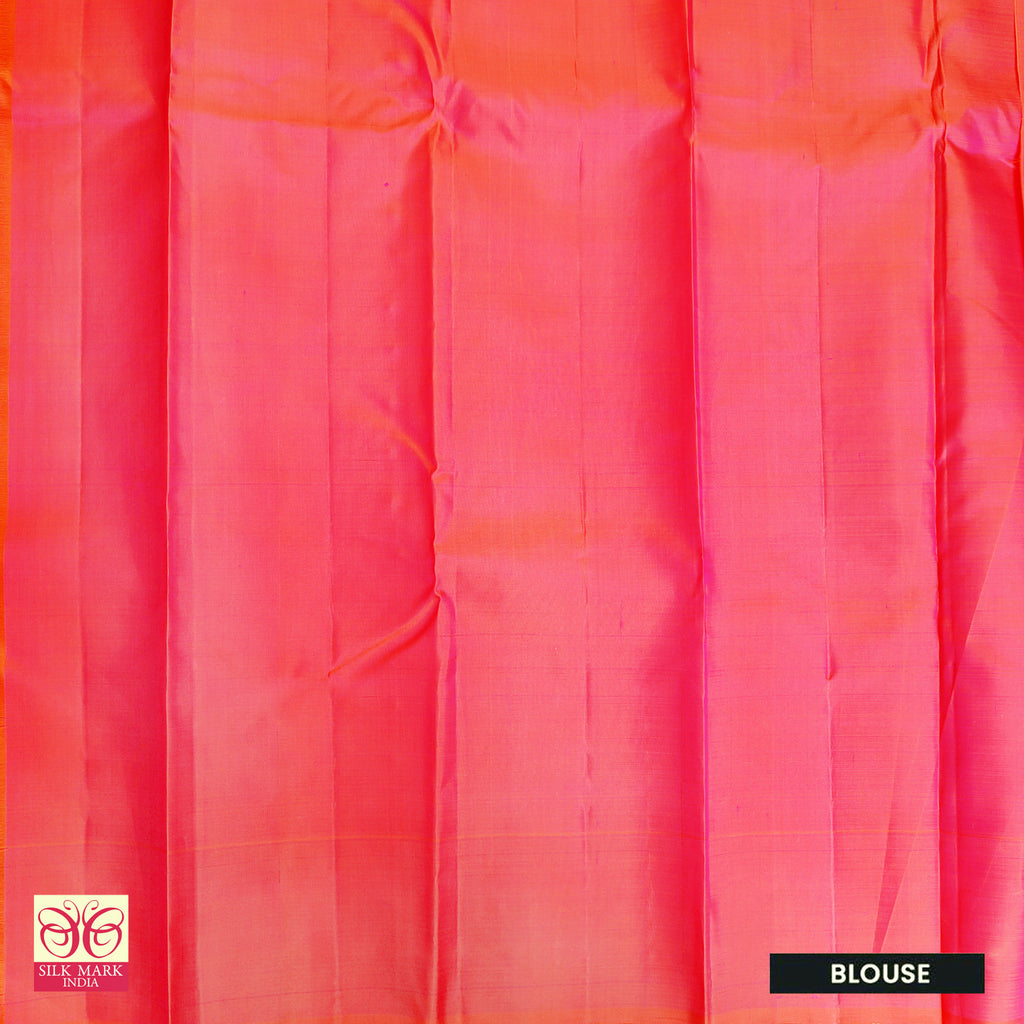 Violet Coral Bridal Saree