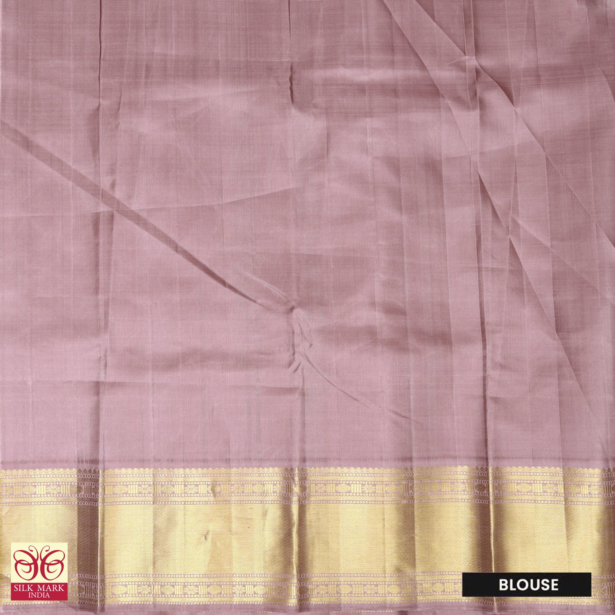 Maroon Gold Silk Saree