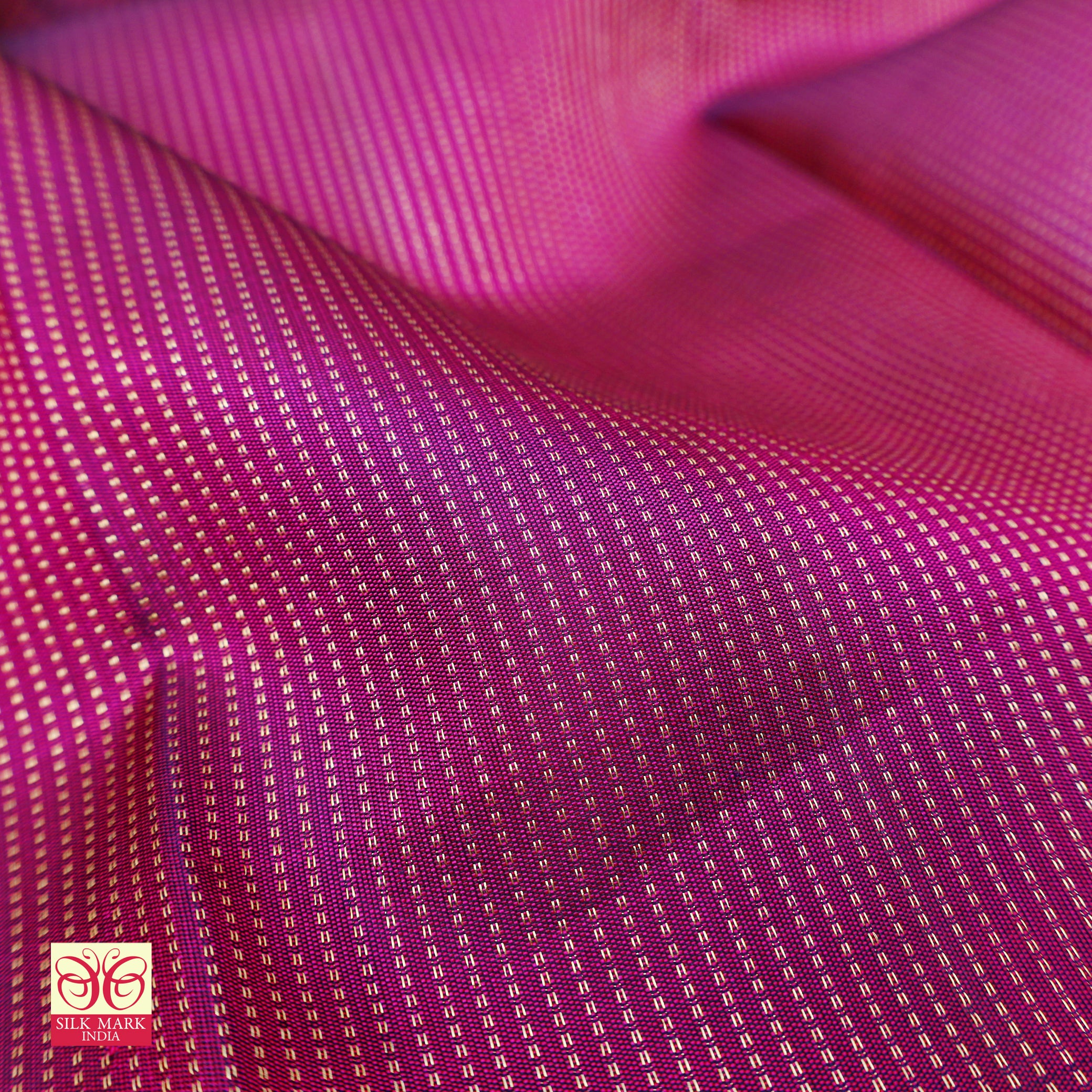 Violet Coral Bridal Saree