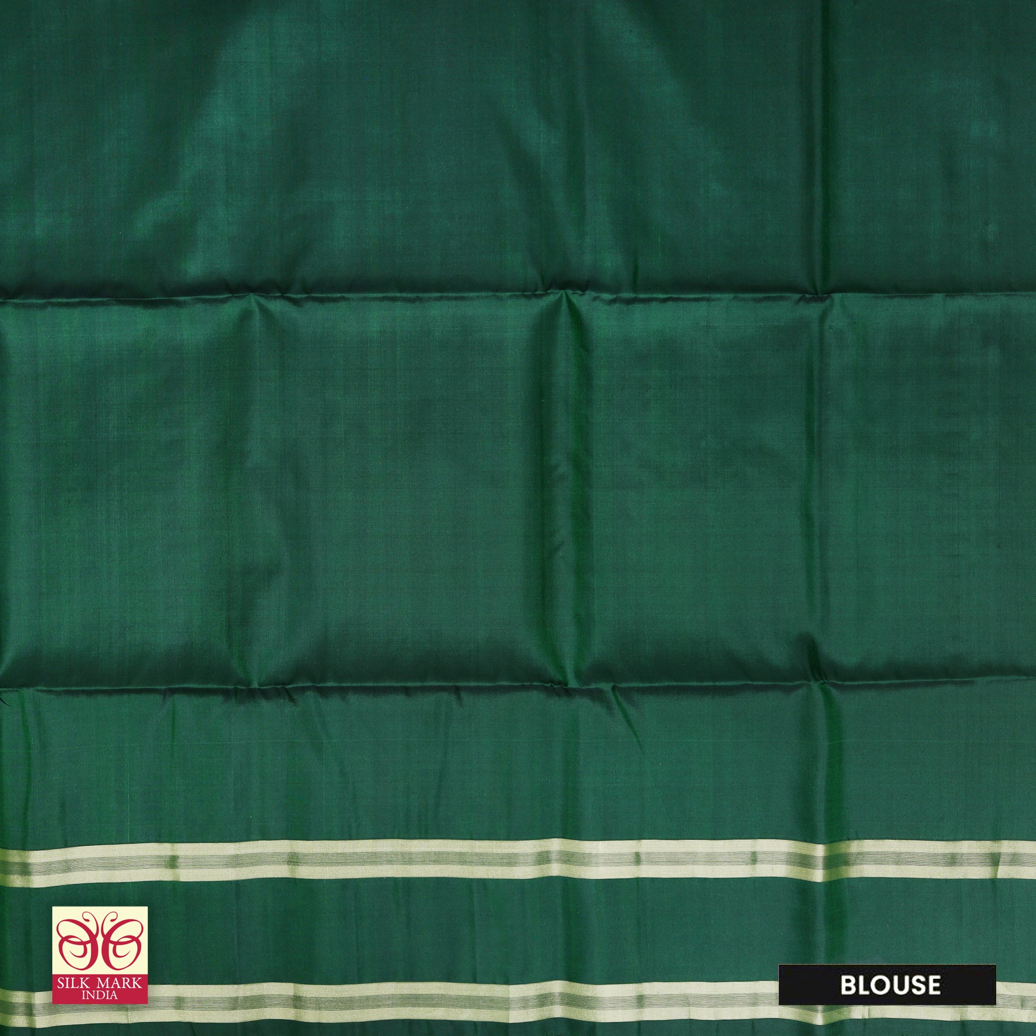 Violet With Bottle Green Premium Pure Soft Silk Saree