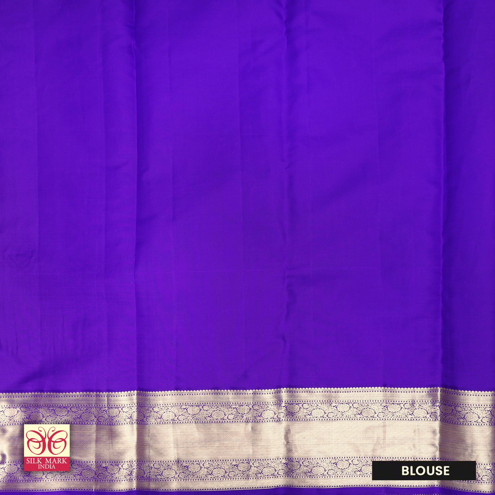 Royal Blue With  Gold Zeri Subalaya Wedding Silk Saree