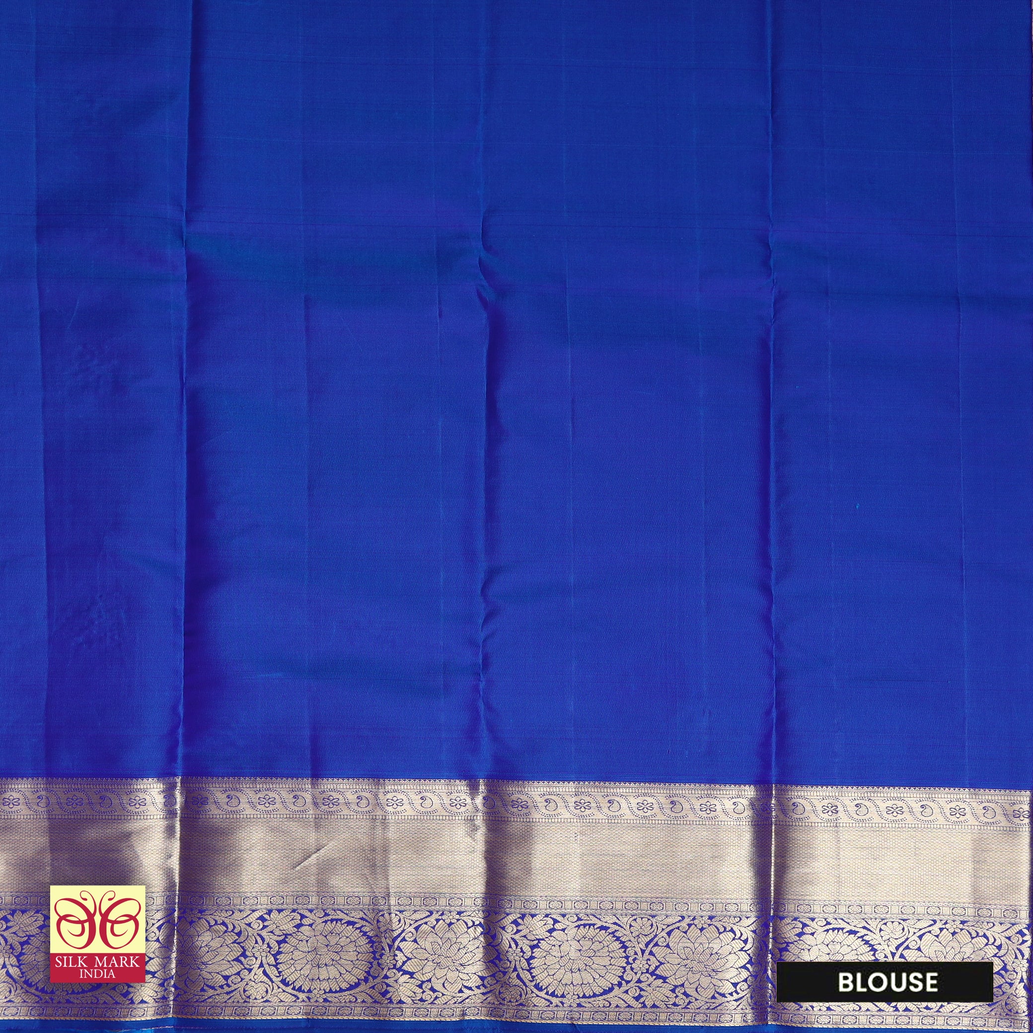Lavender With Blue Gold Zeri Subalaya Wedding Silk Saree
