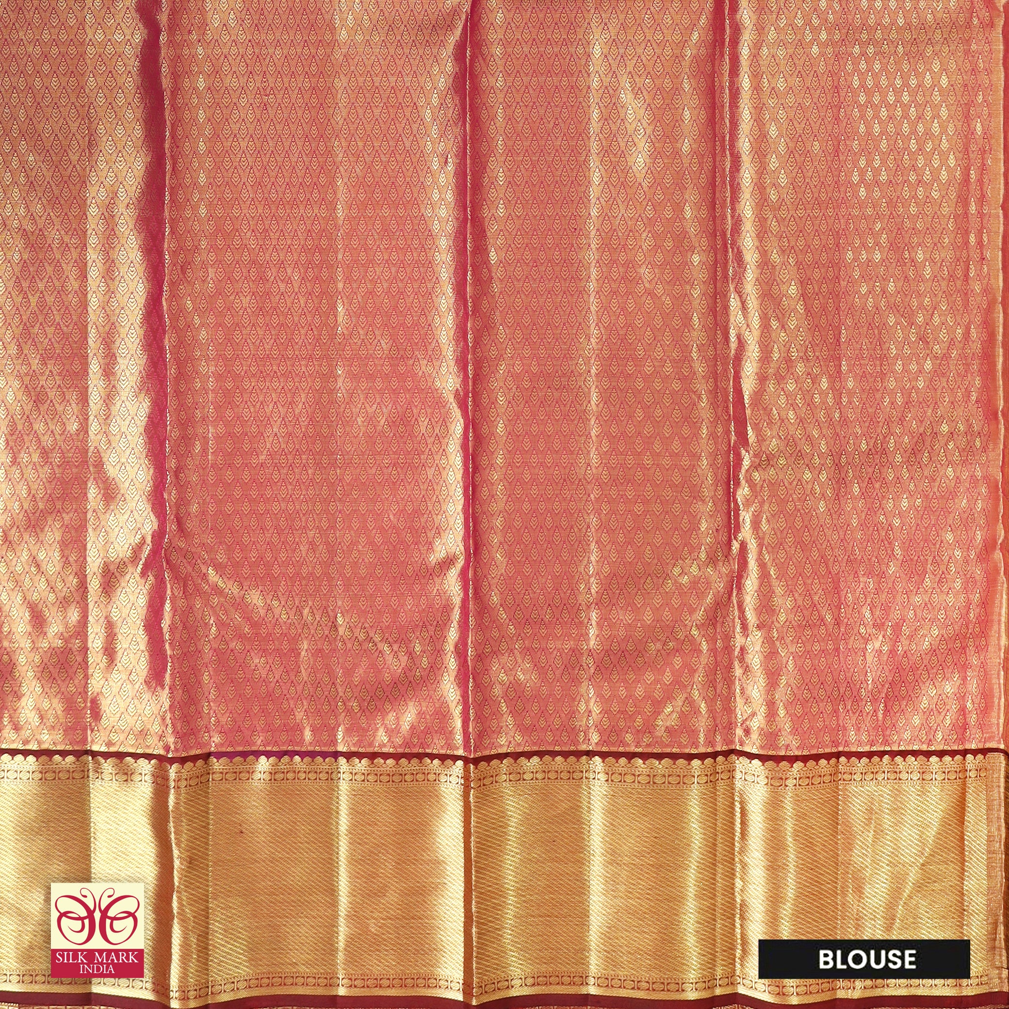 Golden ColorWith Maroon GoldZari Wedding Tissue Silk Saree