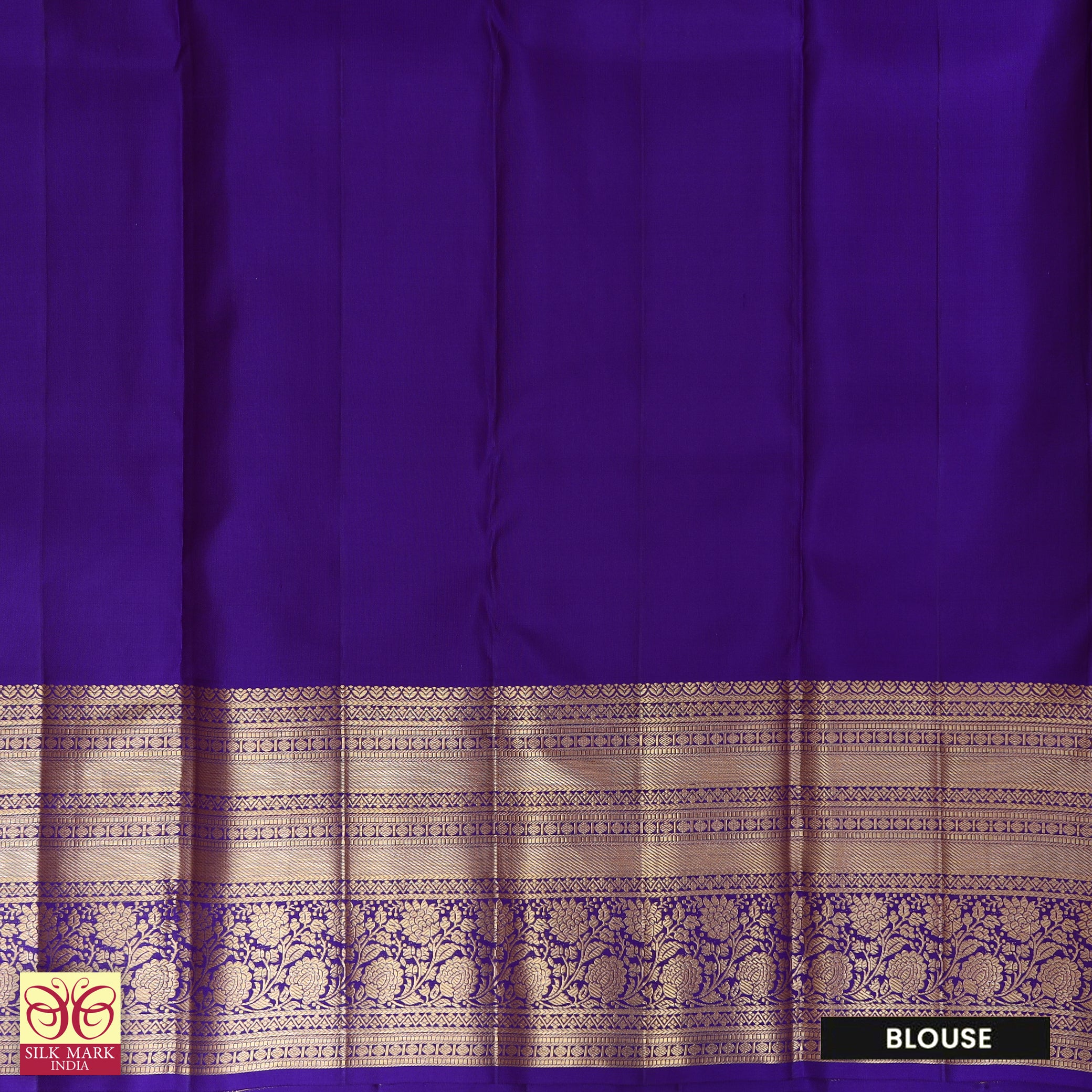 Turquoise Blue With  Violet Gold Zeri border Subalaya Wedding Silk Saree