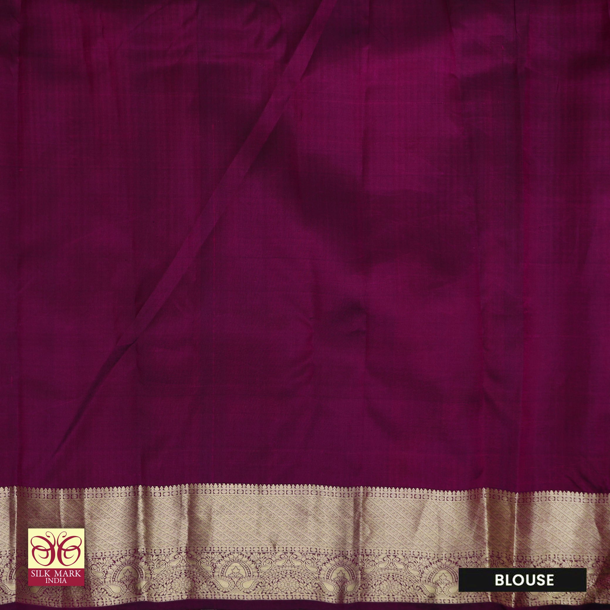 Purple With Gold Zeri border Subalaya Wedding Silk Saree