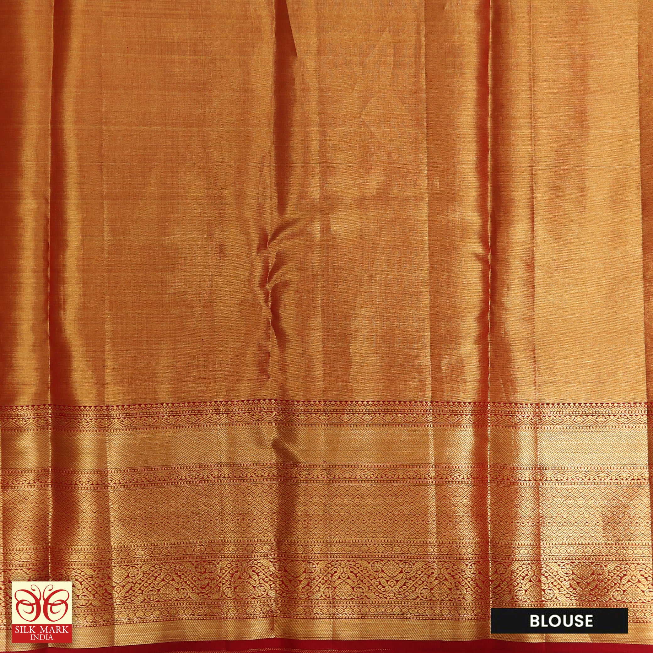 Rose Wood Pink With Rani Pink Gold Zeri border Tissue KanchipuramWedding Silk Saree